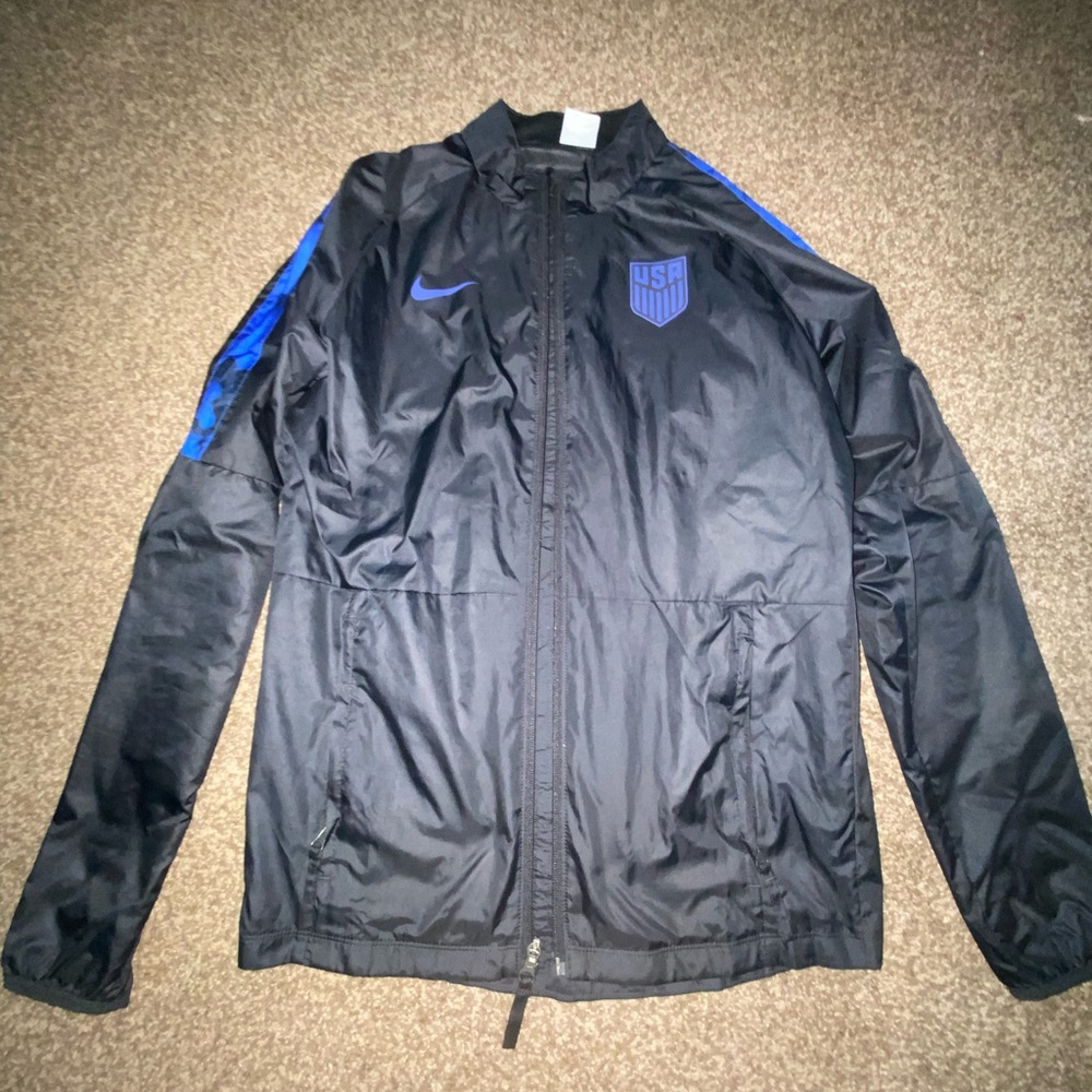 Black and blue Nike jacket